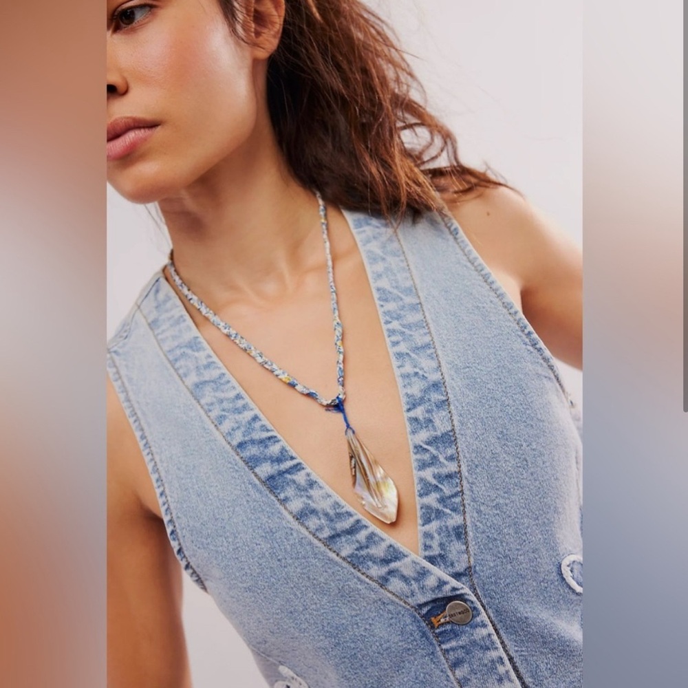 Free People Ariana Ost The Era Adjustable Strand Necklace